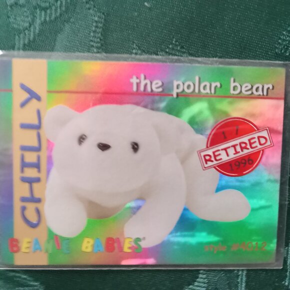 Ty Other - LOW PRICE $5 - 3 RED CARDS: Ty Beanie Babies Chilly, Humphrey and Peking